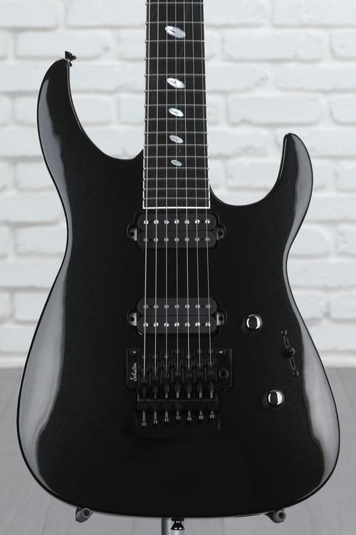 Caparison Guitars Dellinger 7 Prominence EF 7-string Electric Guitar -  Trans Spectrum Black with Ebony Fingerboard