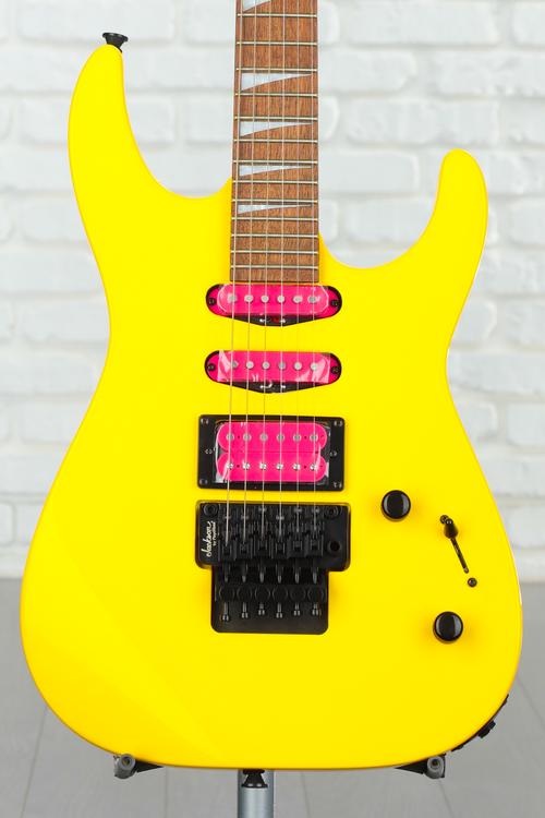 Jackson X Series Dinky DK3XR HSS Electric Guitar - Caution Yellow