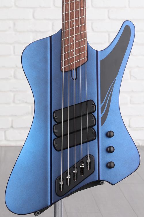 Dingwall Guitars D-Roc 5-string Electric Bass Guitar - Matte Blue to ...