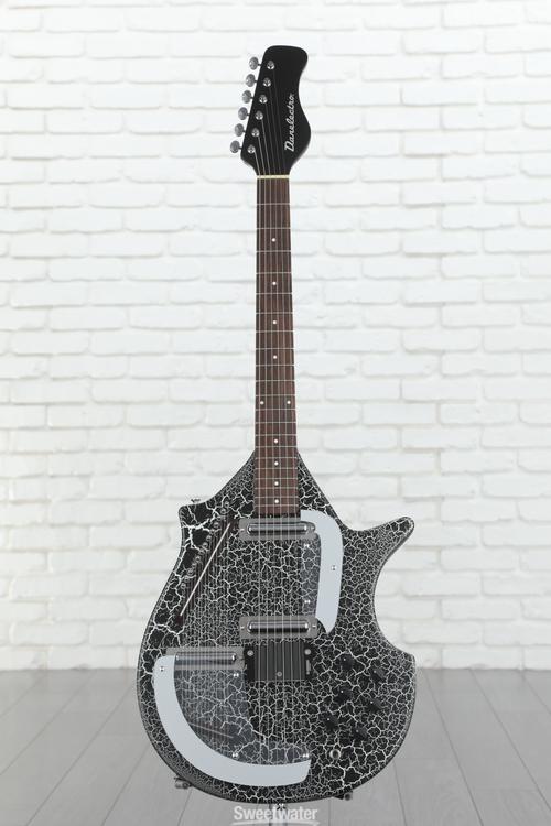 Danelectro Sitar Black Crackle Sweetwater