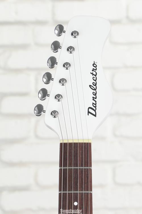 Danelectro Sitar White Crackle Sweetwater