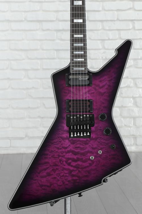 Schecter E-1 Fr S Special Edition Electric Guitar - Trans Purple Burst 