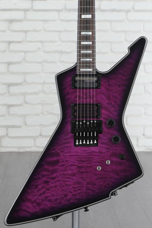 Schecter E-1 FR S Special Edition Electric Guitar - Trans Purple Burst ...