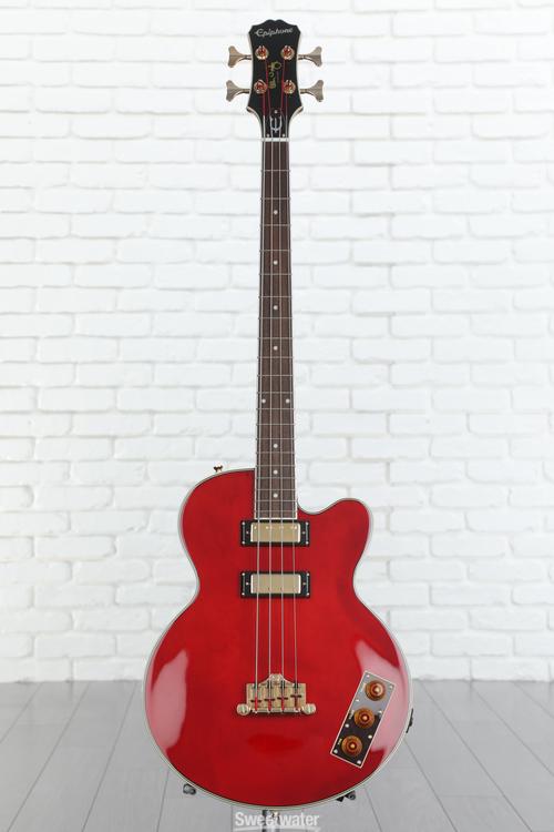 Epiphone Allen Woody Rumblekat Artist Series Bass Guitar - Wine Red ...