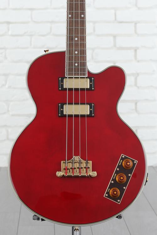 Epiphone Allen Woody Rumblekat Artist Series Bass Guitar - Wine