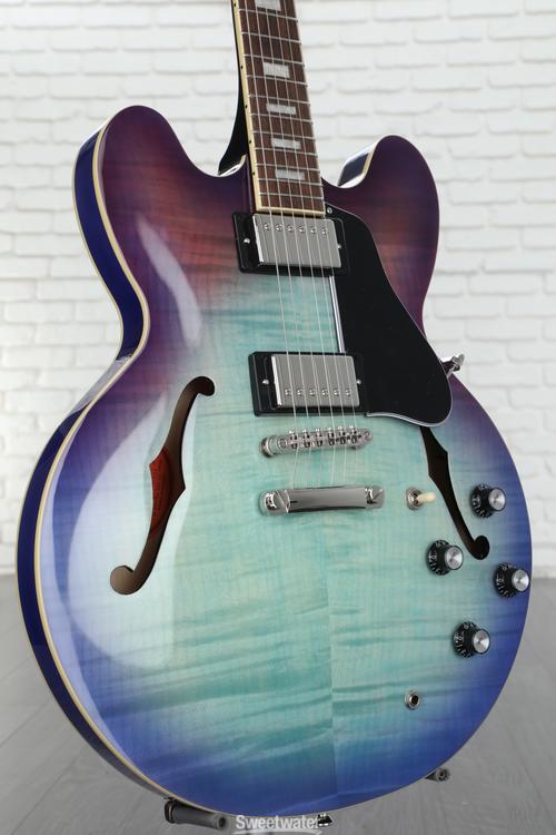 Epiphone ES-335 Figured Semi-hollowbody - Blueberry Burst