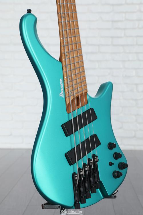 Ibanez Bass Workshop EHB1005SMS Bass Guitar - Emerald Green Metallic Matte