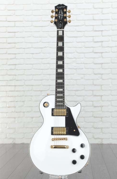 Epiphone Les Paul Custom Electric Guitar - Alpine White