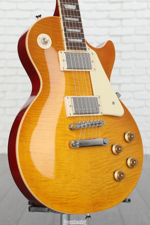 Epiphone Les Paul Standard '50s Electric Guitar Lemon Burst, Sweetwater Exclusive
