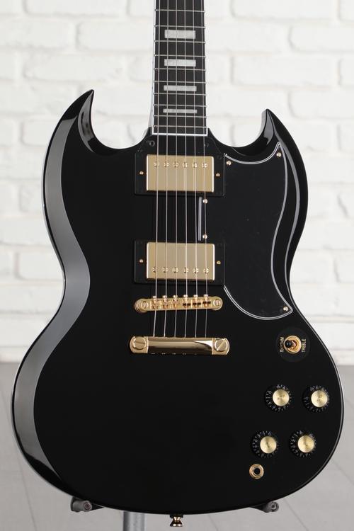 Epiphone SG Custom Electric Guitar - Ebony | Sweetwater