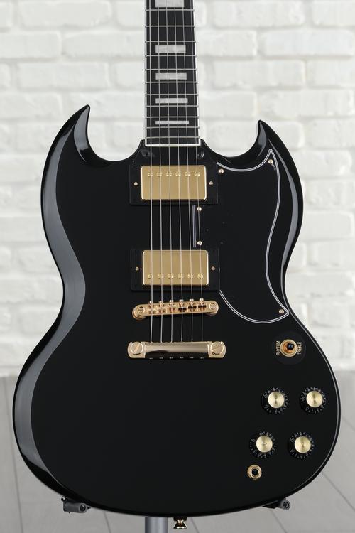 Epiphone SG Custom Electric Guitar - Ebony | Sweetwater