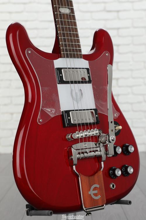 Epiphone Crestwood Custom (Tremotone) Electric Guitar - Cherry 