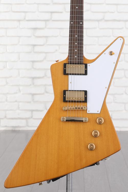 Epiphone 1958 Korina Explorer Electric Guitar - Natural | Sweetwater