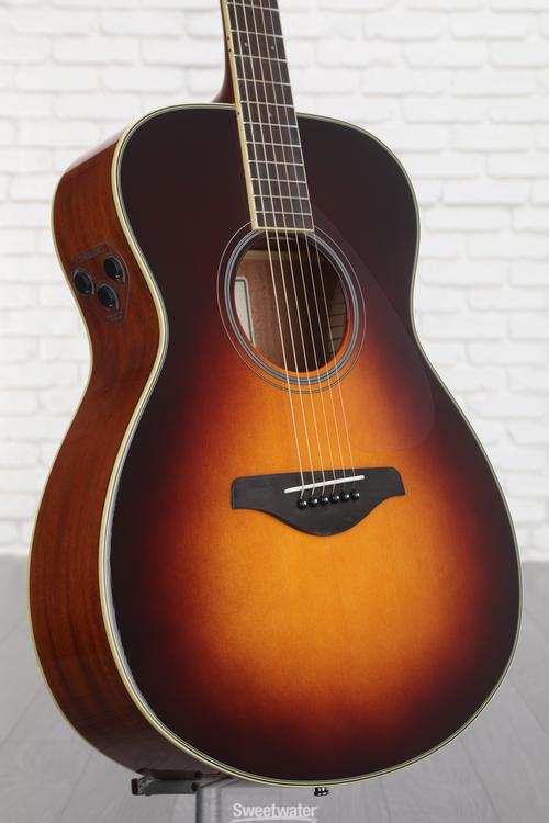 Yamaha FS-TA TransAcoustic Concert Acoustic-electric Guitar - Brown Sunburst