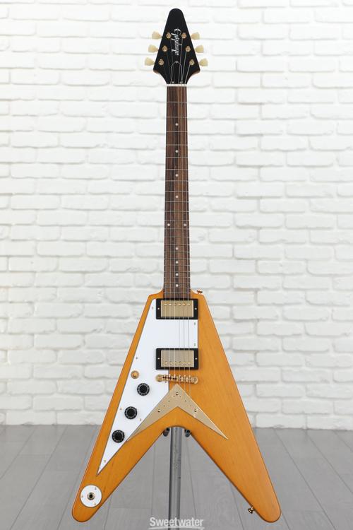 Epiphone 1958 Korina Flying V Left-handed Electric Guitar - Natural