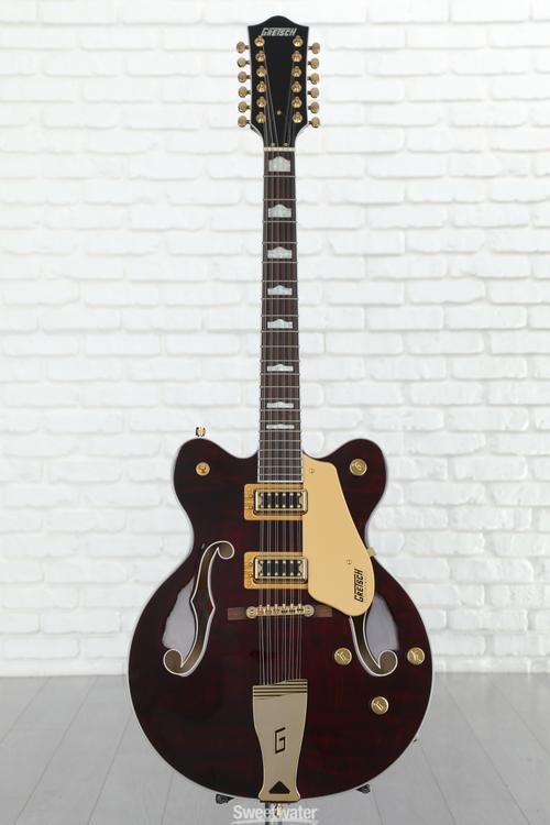 Gretsch G5422G-12 Electromatic Classic Hollow Body Double-Cut 12-String  with Gold Hardware, Single Barrel Burst - Twin House Music