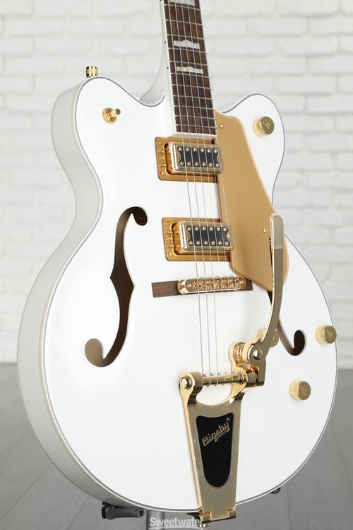 Gretsch G5422TG Electromatic Classic Hollowbody Double-Cut with Bigsby -  Snowcrest White