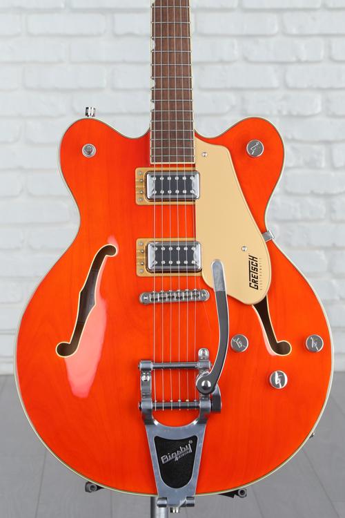 Gretsch G5622T Electromatic Center Block Double-Cut Electric Guitar -  Orange Stain