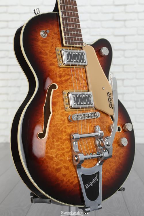 Gretsch G5655T-QM Electromatic Center Block Jr. Quilt Semi 