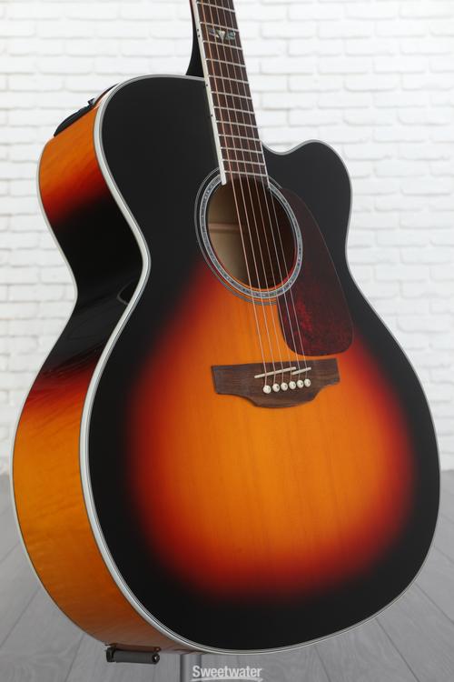 Takamine GJ72CE Jumbo Acoustic-Electric Guitar - Brown Sunburst