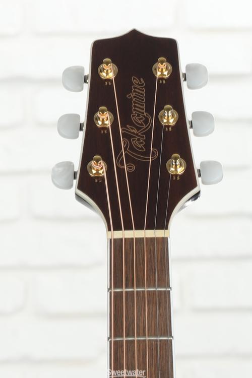 Jolivet Music. Guitare Folk Electro Acoustique TAKAMINE G Serie 72 Jumbo  GJ72CE-NAT Epicéa Massif / Erable Flammé