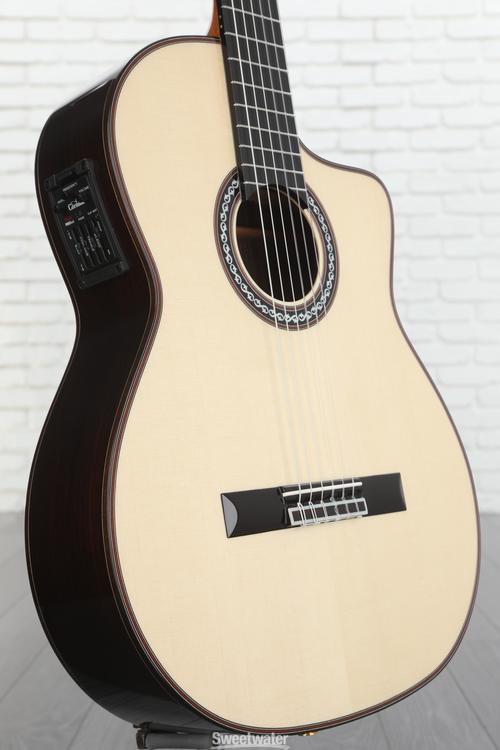 Cordoba GK Pro Negra Nylon String Acoustic-Electric Guitar 