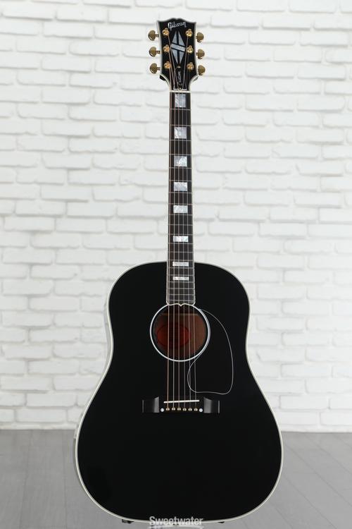 Gibson Acoustic J-45 Custom Acoustic-electric Guitar - Ebony