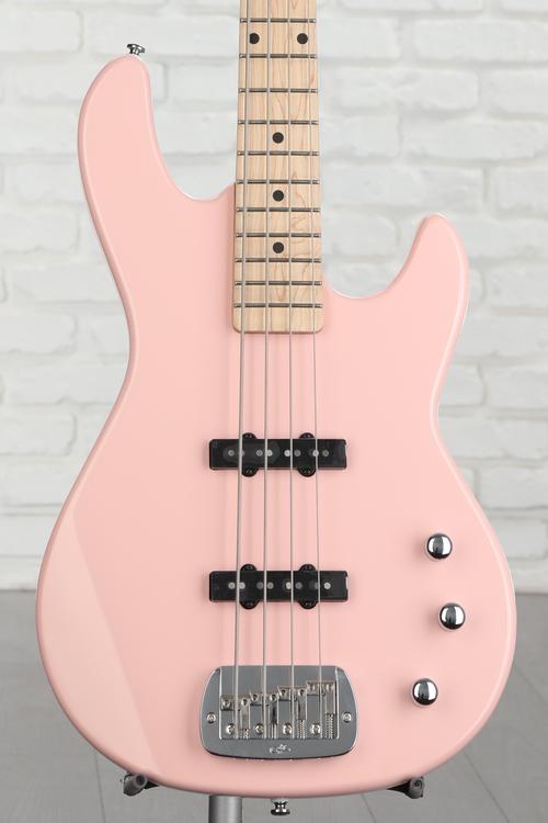 G&L Tribute JB-2 Bass Guitar - Shell Pink