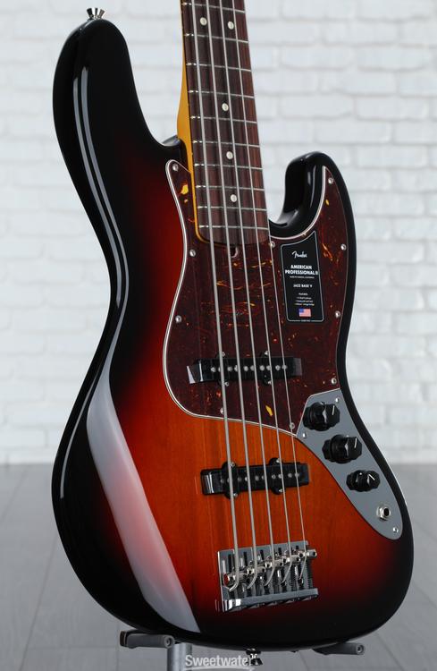 Fender American Professional II Jazz Bass V - 3 Color Sunburst