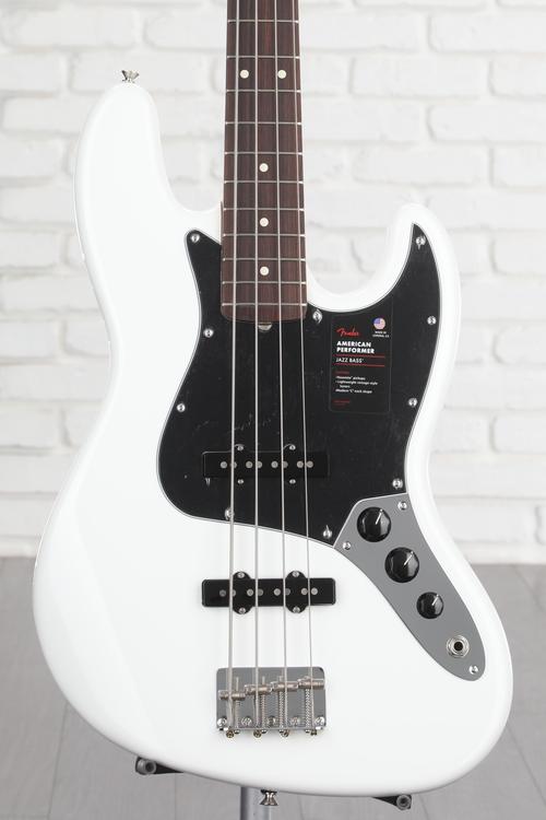 Fender American Performer Jazz Bass - Arctic White with Rosewood Fingerboard