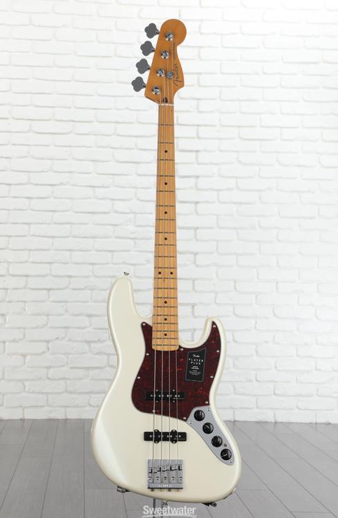 Fender Player Plus Active Jazz Bass - Olympic Pearl with Maple ...