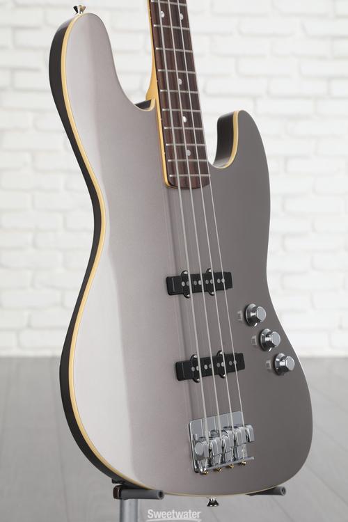 Fender Aerodyne Special Jazz Bass - Dolphin Gray Metallic | Sweetwater