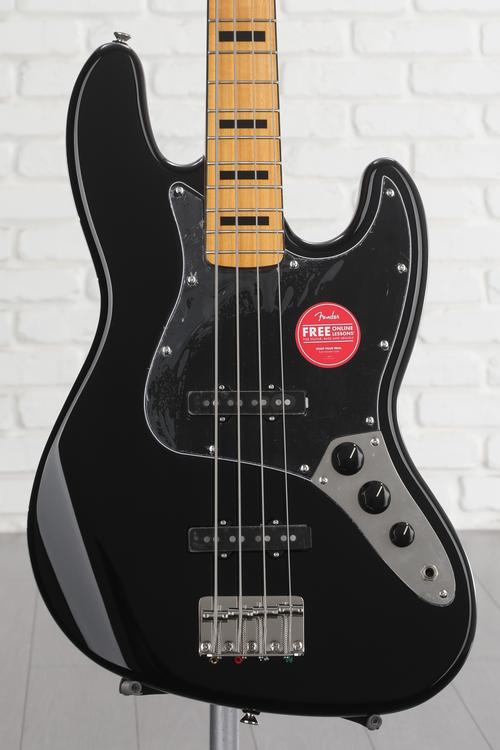 Squier Classic Vibe '70s Jazz Bass - Black | Sweetwater