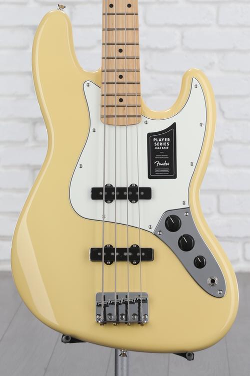 Fender Player Jazz Bass - Buttercream with Maple Fingerboard