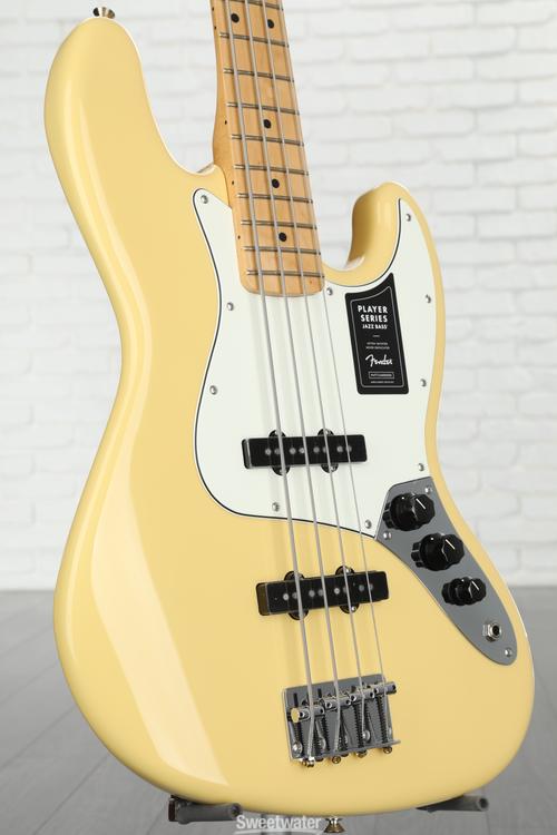 Fender Player Jazz Bass - Buttercream with Maple Fingerboard