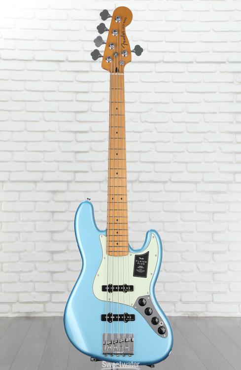 Fender Player Plus Active Jazz Bass V - Opal Spark with Maple Fingerboard