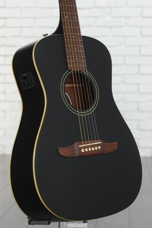 Fender Joe Strummer Campfire Acoustic-electric Guitar - Black