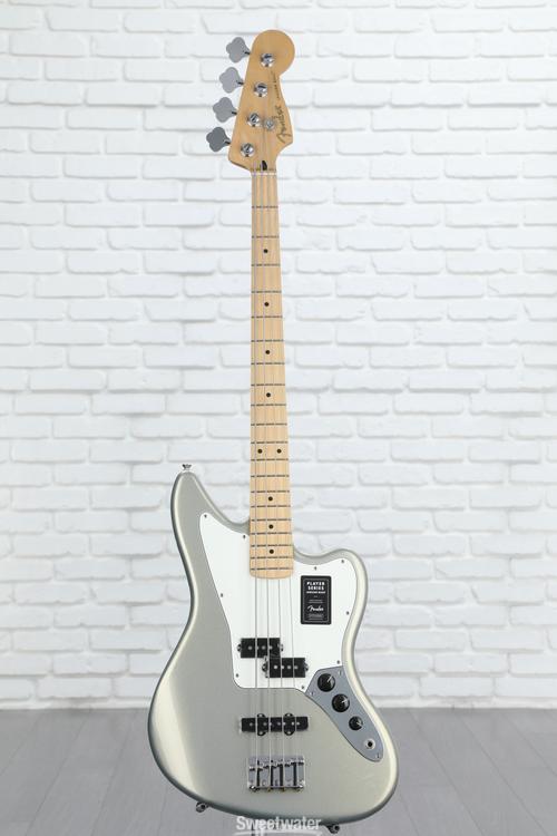 Fender Player Jaguar Bass Silver Sweetwater