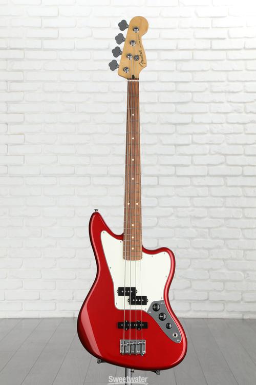 Orange Fender Player Series Jaguar Bass