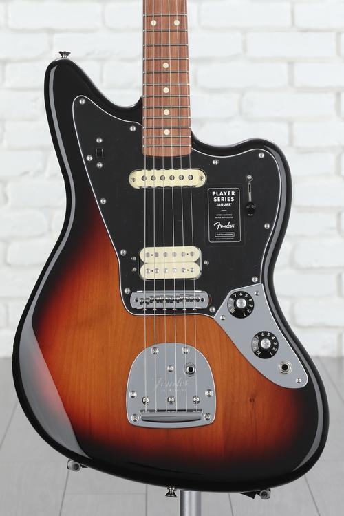 Fender Player Jaguar - 3-Tone Sunburst with Pau Ferro Fingerboard ...