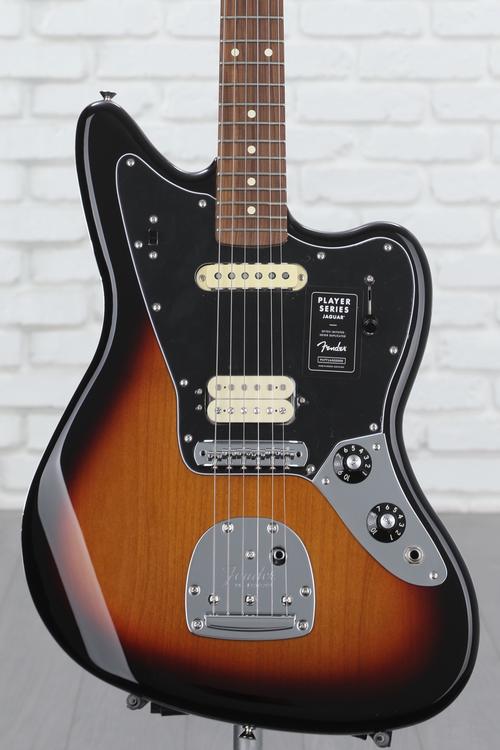 Fender Player Jaguar - 3-Tone Sunburst with Pau Ferro Fingerboard ...