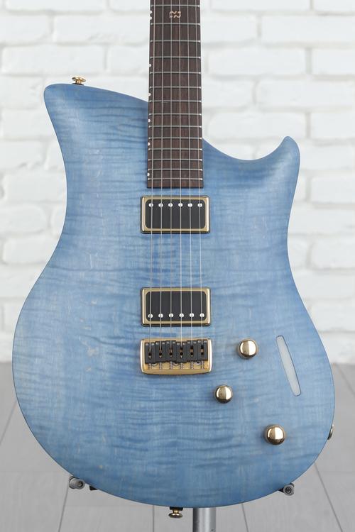 Relish Jane Hollowbody Electric Guitar - Blue Flamed Maple 