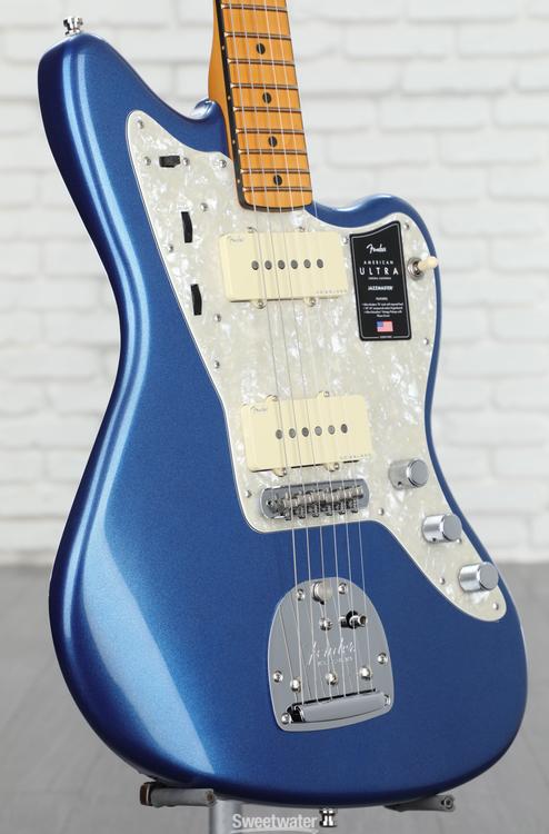 Fender American Ultra Jazzmaster - Cobra Blue with Maple Fingerboard