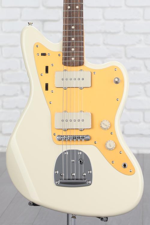 Squier J Mascis Signature Jazzmaster - Vintage White with Indian