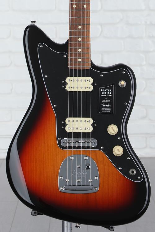 Fender Player Jazzmaster - 3-tone Sunburst With Pau Ferro Fingerboard 