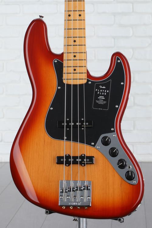 FENDER Fender Player Plus Jazz Bass Maple Sienna Sunburst