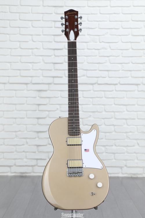 Harmony Jupiter Electric Guitar - Champagne with Rosewood Fingerboard ...