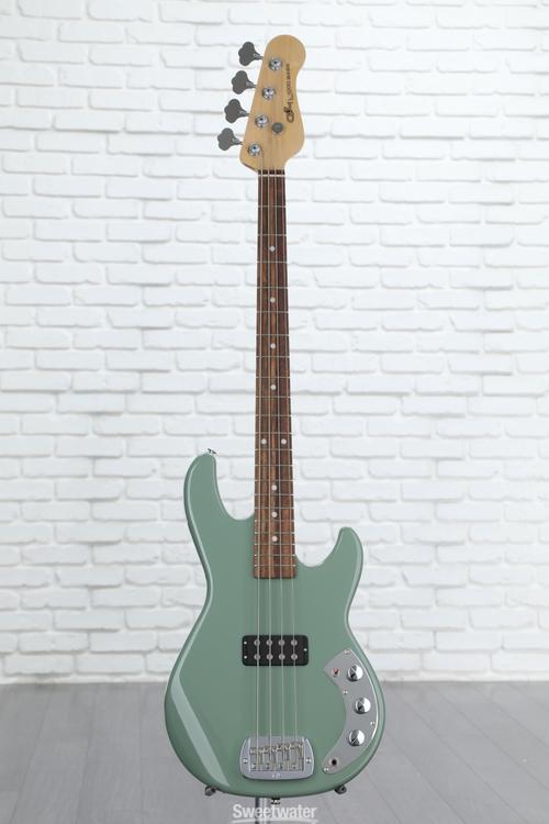G&L CLF Research L1000 Bass Guitar Macha Green Sweetwater
