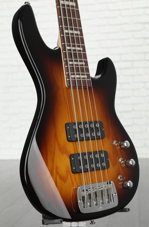 G&L Tribute L-2500 Bass Guitar - Tobacco Sunburst