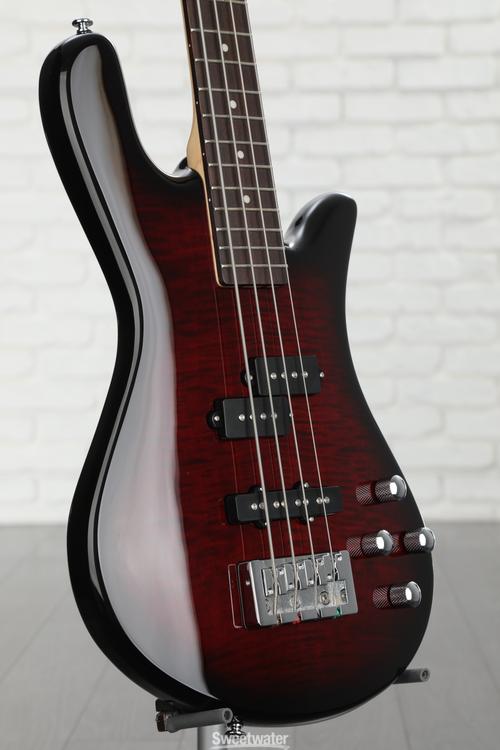 Spector Legend 4 Standard Bass Guitar - Black Cherry Gloss